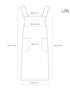 Linen Cross-back Apron (Multiple Colours)