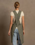 Linen Cross-back Apron (Multiple Colours)