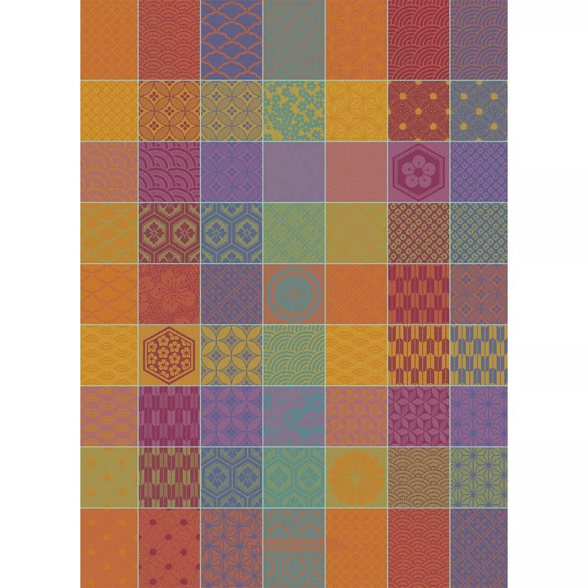 Garnier Thiebaut "Mille Hana" Jacquard Kitchen Towel