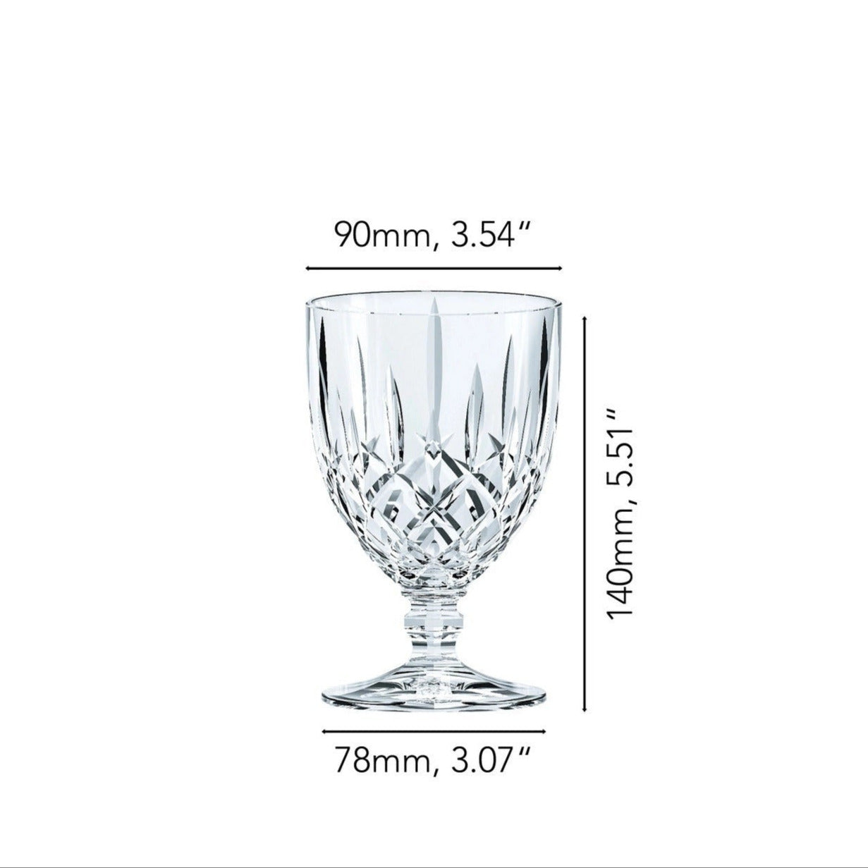 Nachtmann Noblesse Goblet (2 sizes)