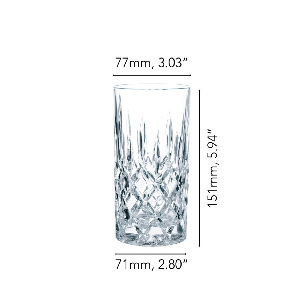 Nachtmann Noblesse Highball Glass