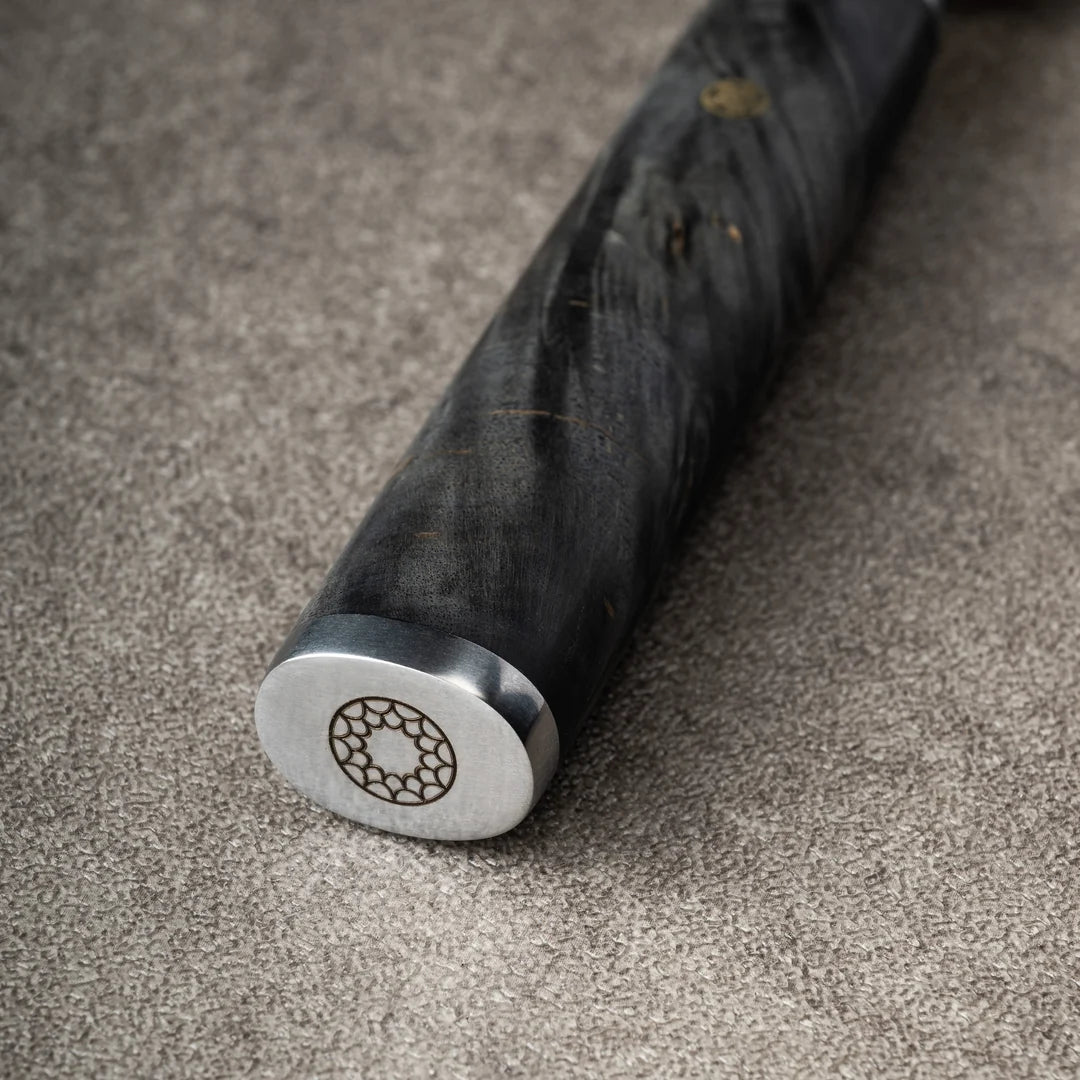 Hazaki Professional Maple Burl - Nakiri
