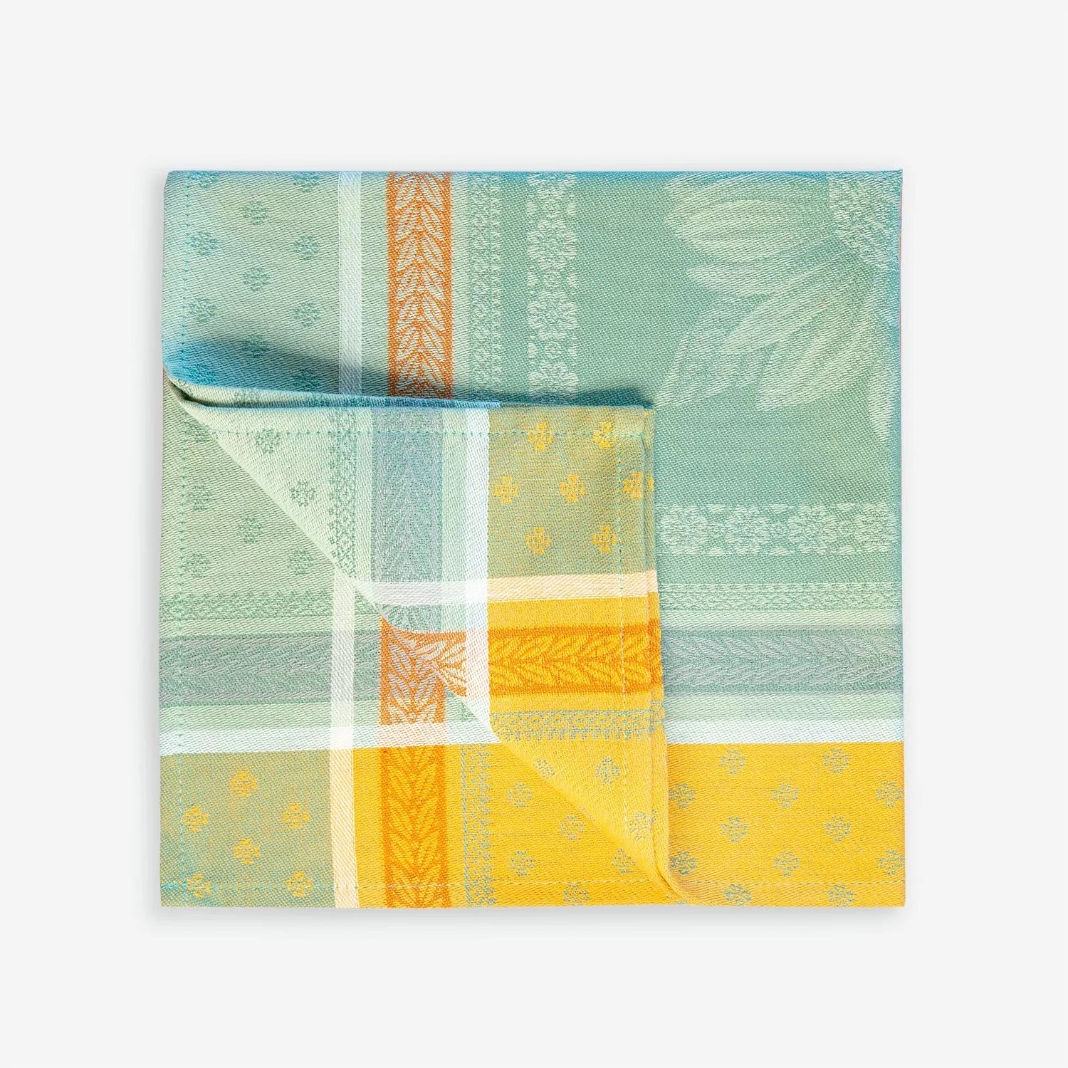 Tissus Toselli Beaulieu Gingembre Napkin