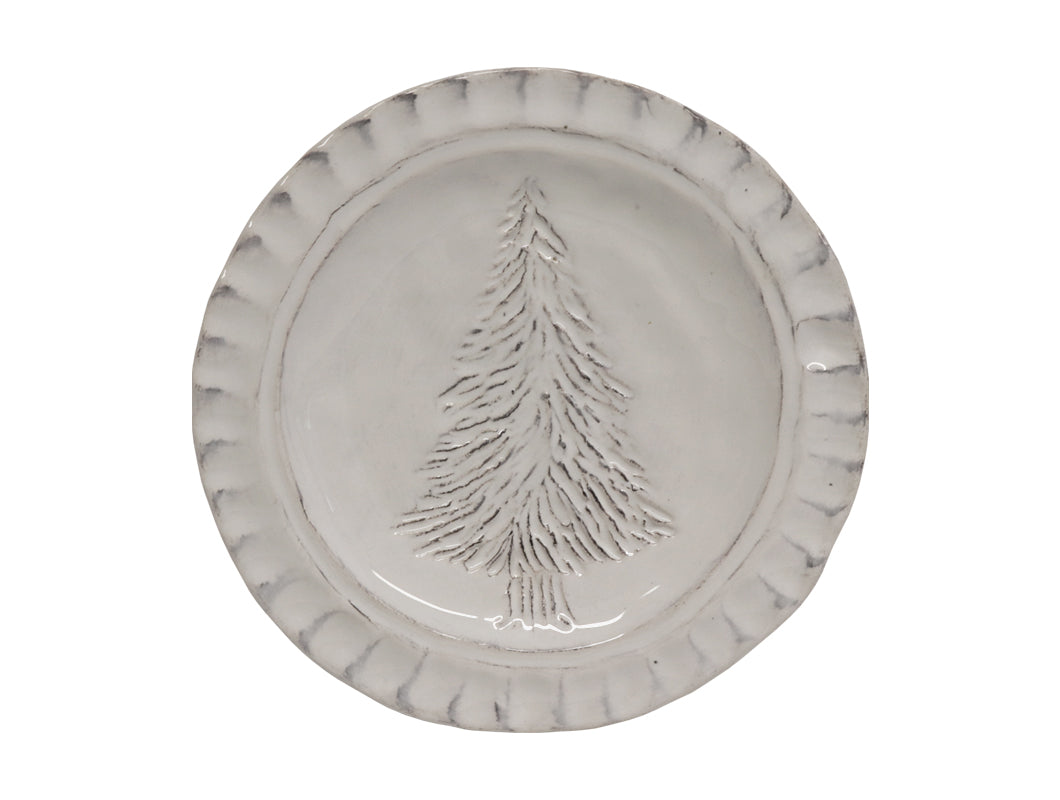 Galestro Natale Christmas Tree Small Plate - 16 cm