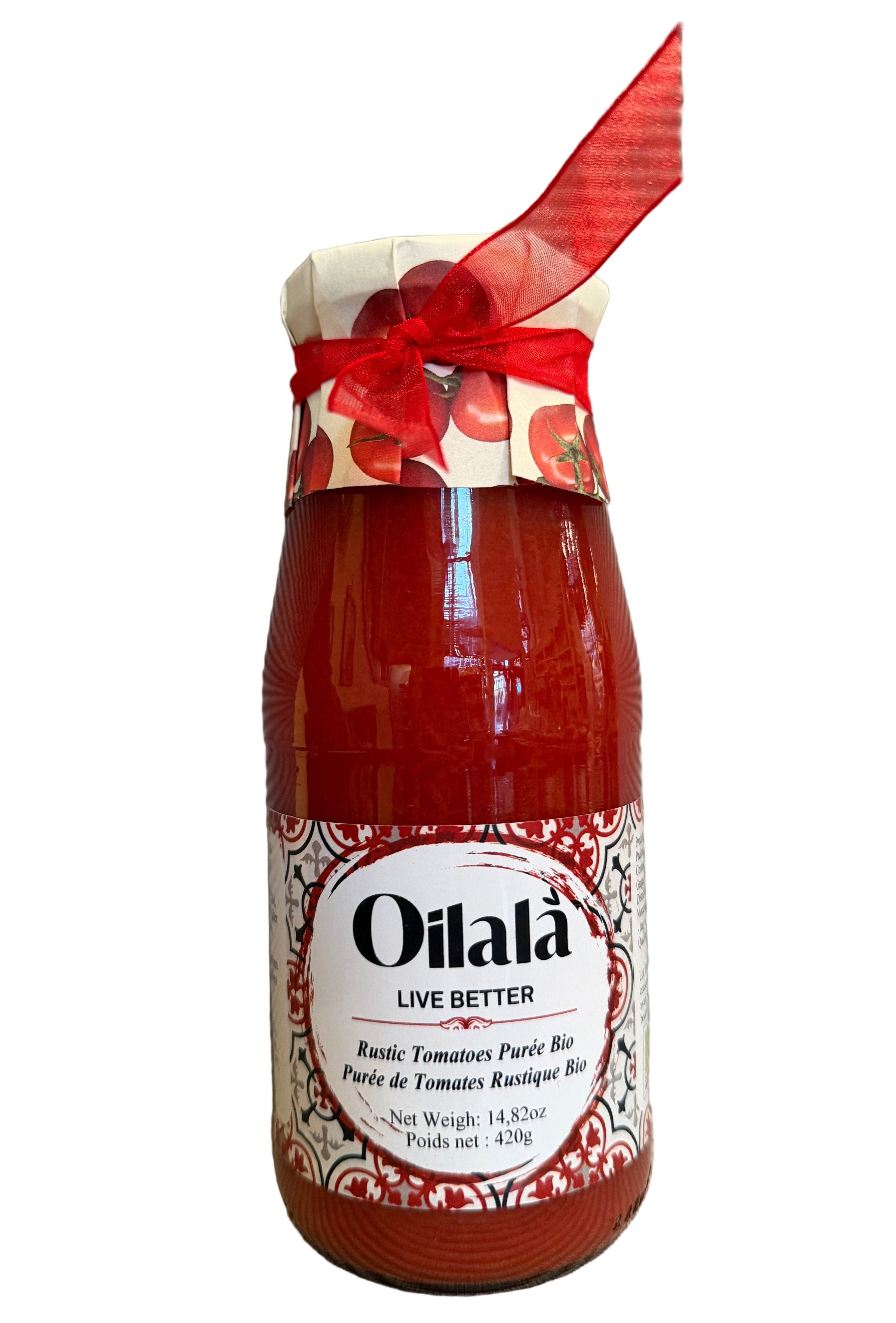 Oilala Organic Rustic Tomatoes Purée