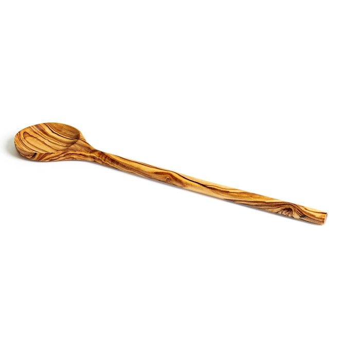 Olive Wood Long Round Spoon