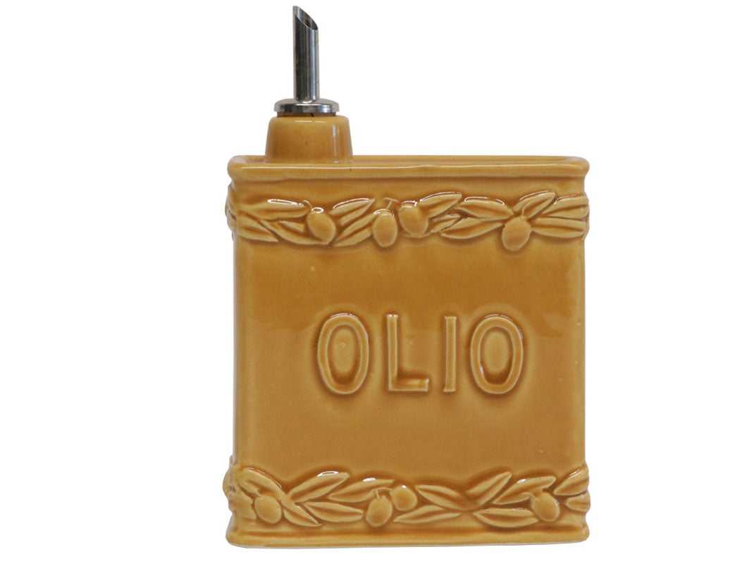 Osteria - Rectangular Ceramic Oil Tin