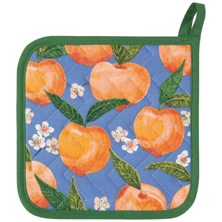 Peaches Potholder