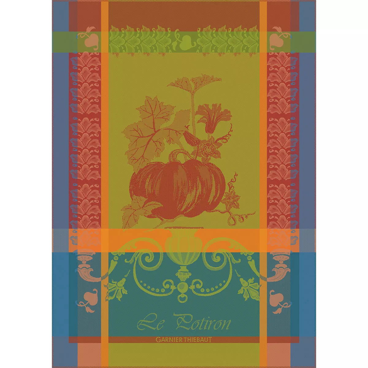 Garnier Thiebaut "Potiron" Jacquard Kitchen Towel