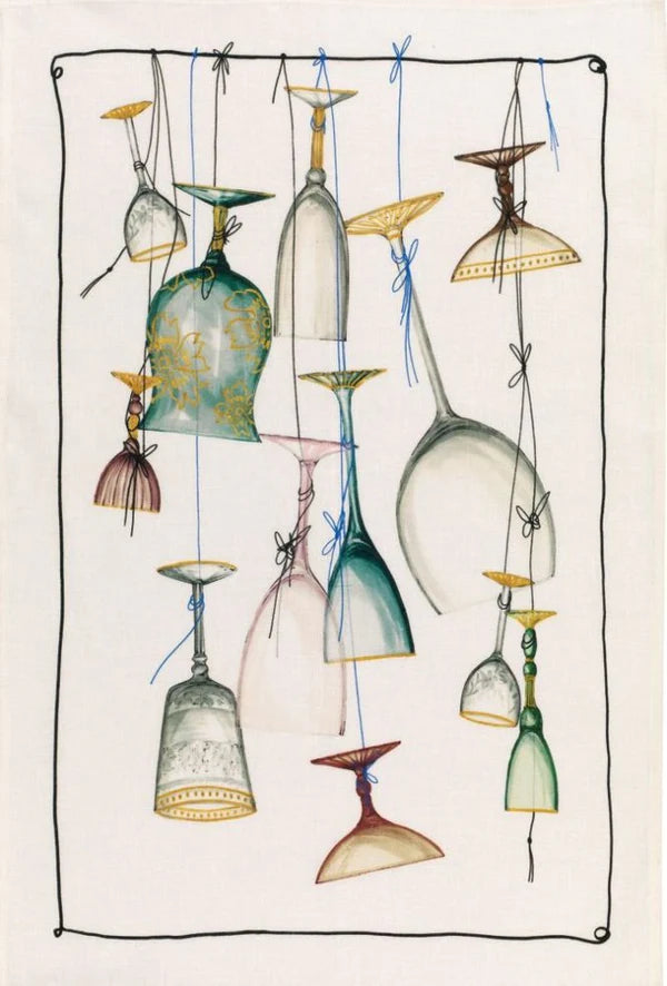 Tessitura Toscana - Tea Towel "Pub Murano"