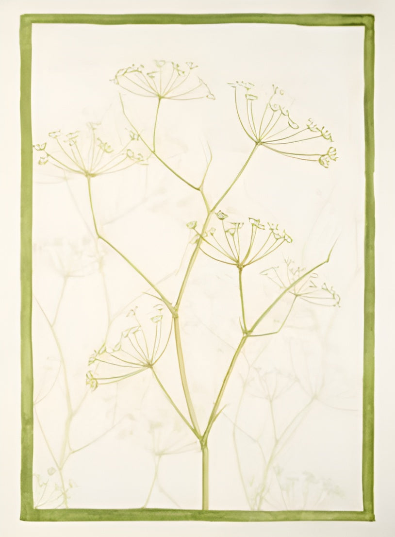 Tessitura Toscana - Linen Tea Towel "Selvatica Verde"
