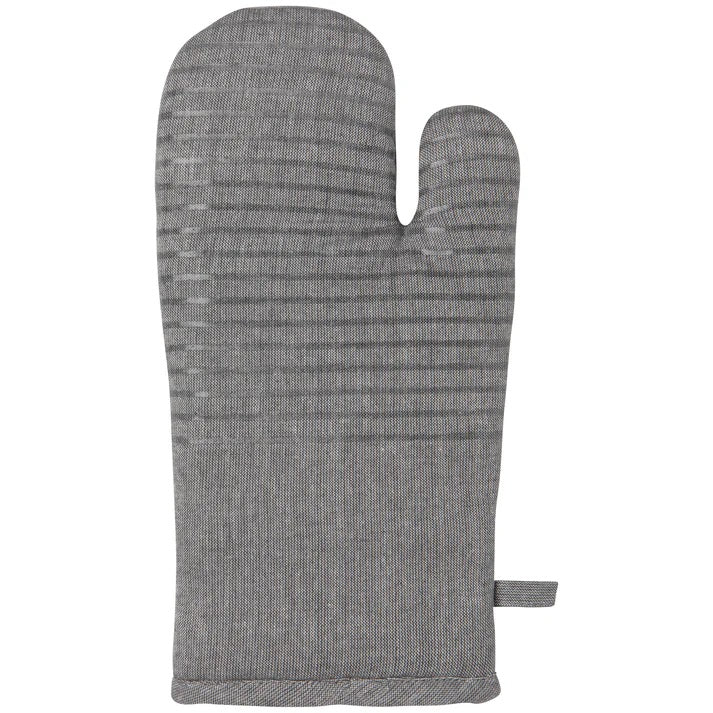 Slate Silicone-Cotton Oven Mitt