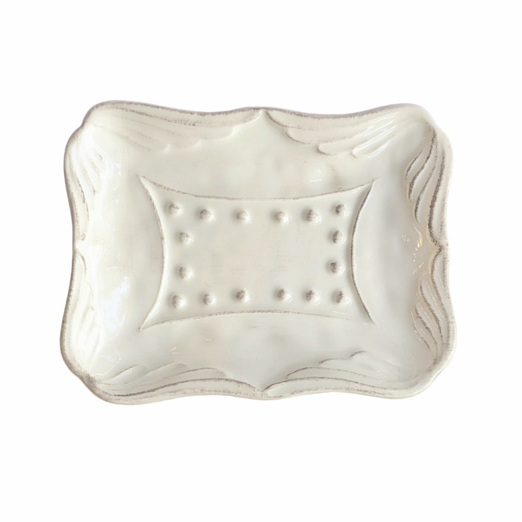 Italica - Soap Dish (warm white)