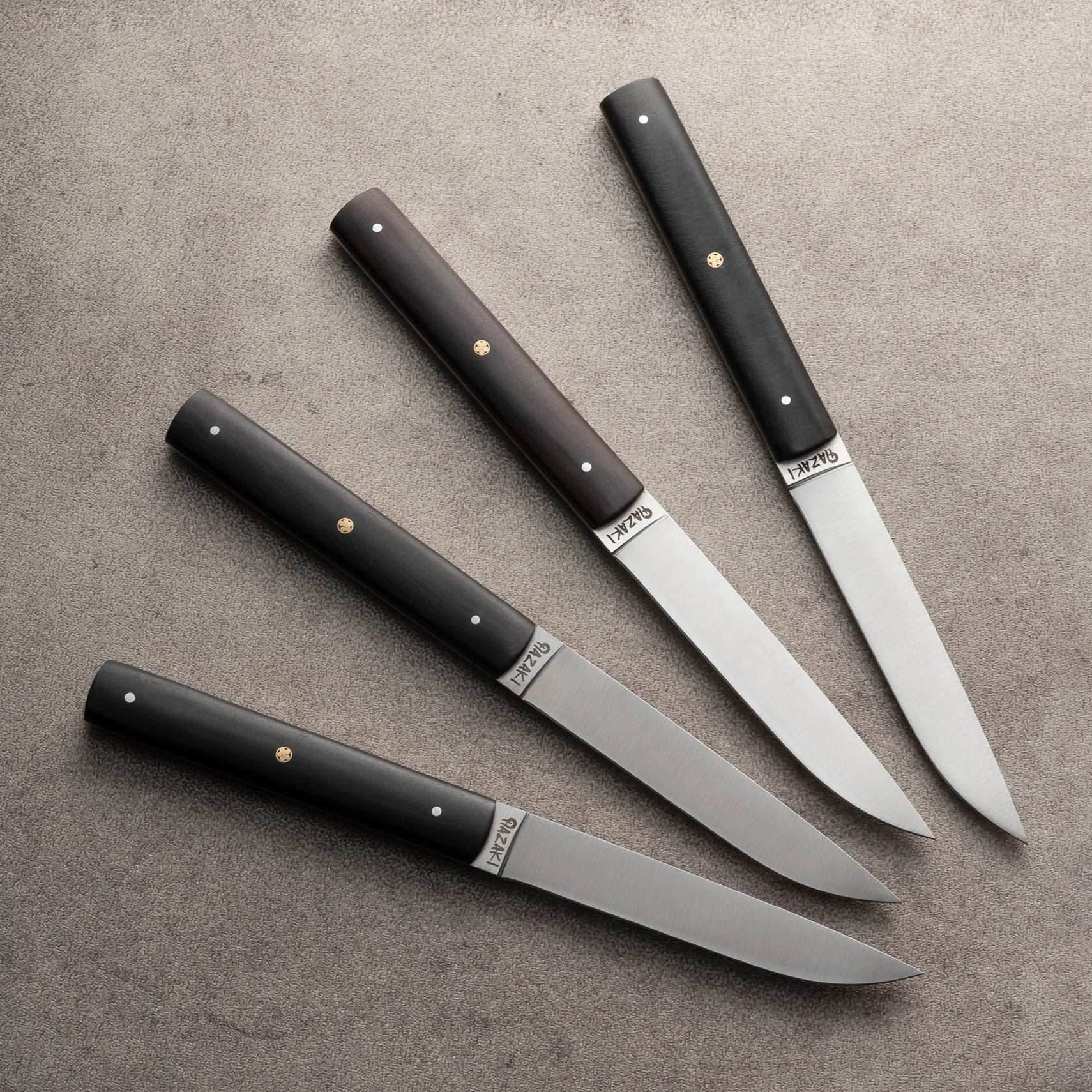 Hazaki Steak Knife Blackwood - Set of 4