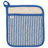 Superior Blue Narrow Stripe Pocket Potholder