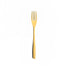 Bugatti Riviera Gold Fruit Fork - Shiny Finish