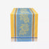Tissus Toselli Beaulieu Jonquille Azur Table Runner