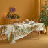 Garnier Thiebaut "Noel Vintage" Printed Tablecloth (50% Linen/Cotton)