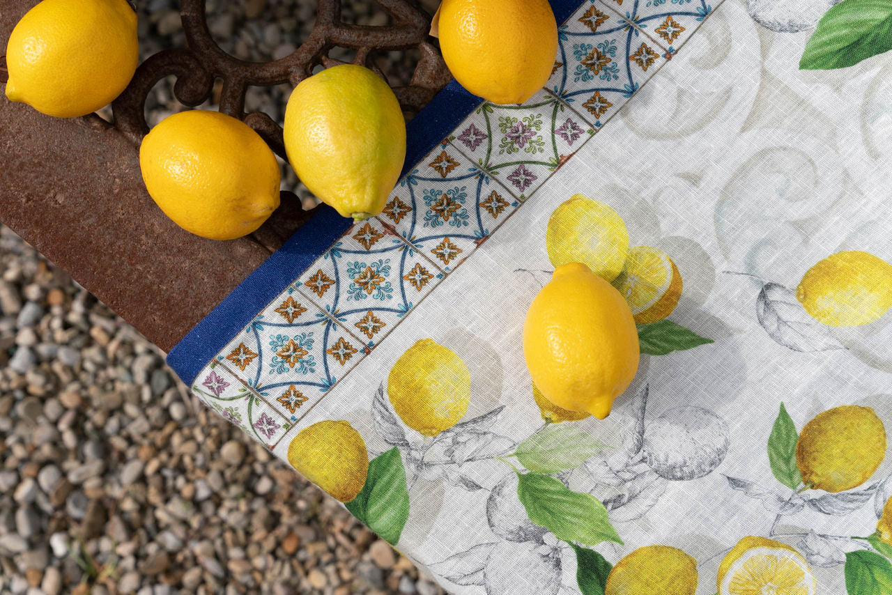 Tessitura Toscana - Linen Table Runner "Cetara"