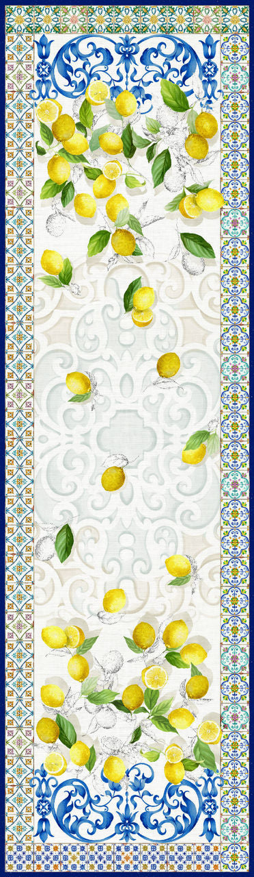 Tessitura Toscana - Linen Table Runner "Cetara"