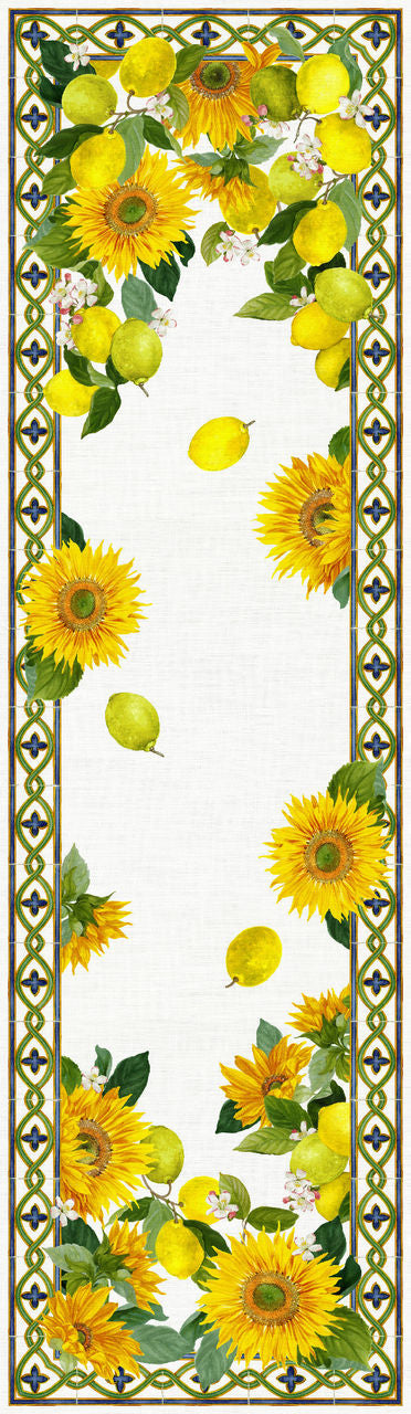 Tessitura Toscana - Table Runner "Etruscan Garden"