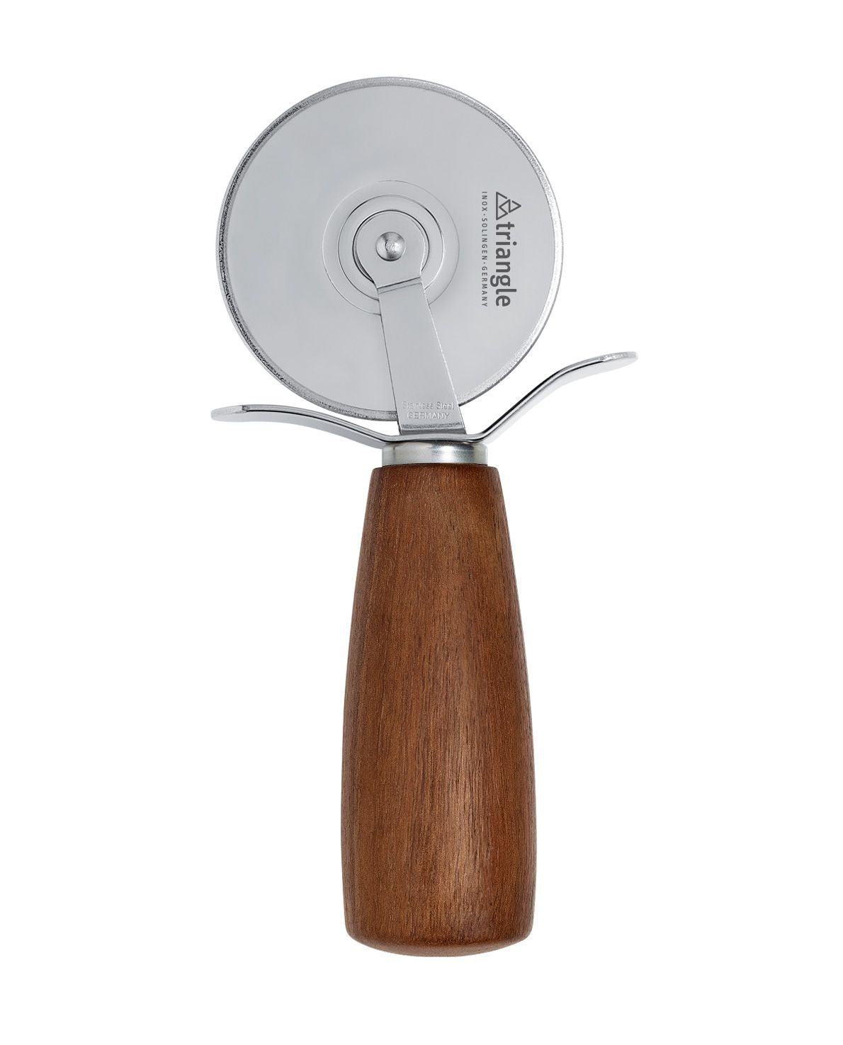 Triangle - Pizza Cutter w/Plum Wood Handle