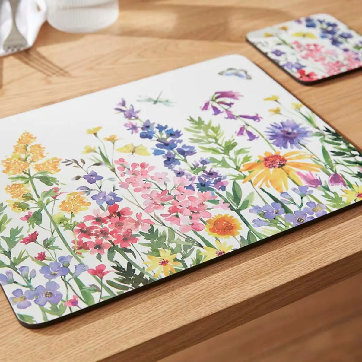 Pimpernel - Wildflowers Cork-Backed Placemat (Set of 4)