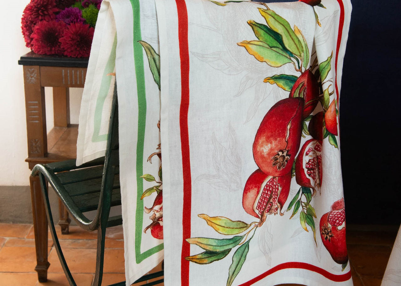 Tessitura Toscana - Tea Towel "Zakuro"