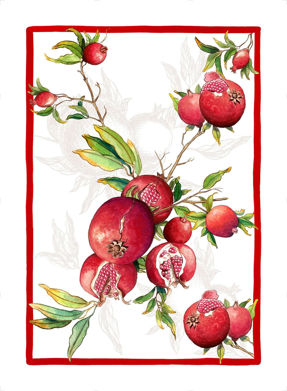 Tessitura Toscana - Tea Towel "Zakuro"