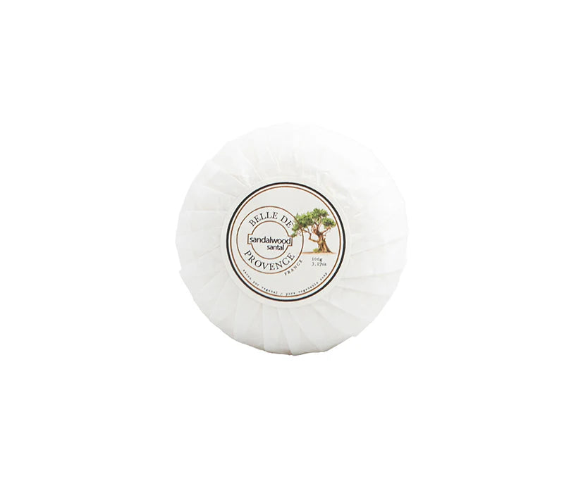 Belle de Provence Round Sandalwood Soap