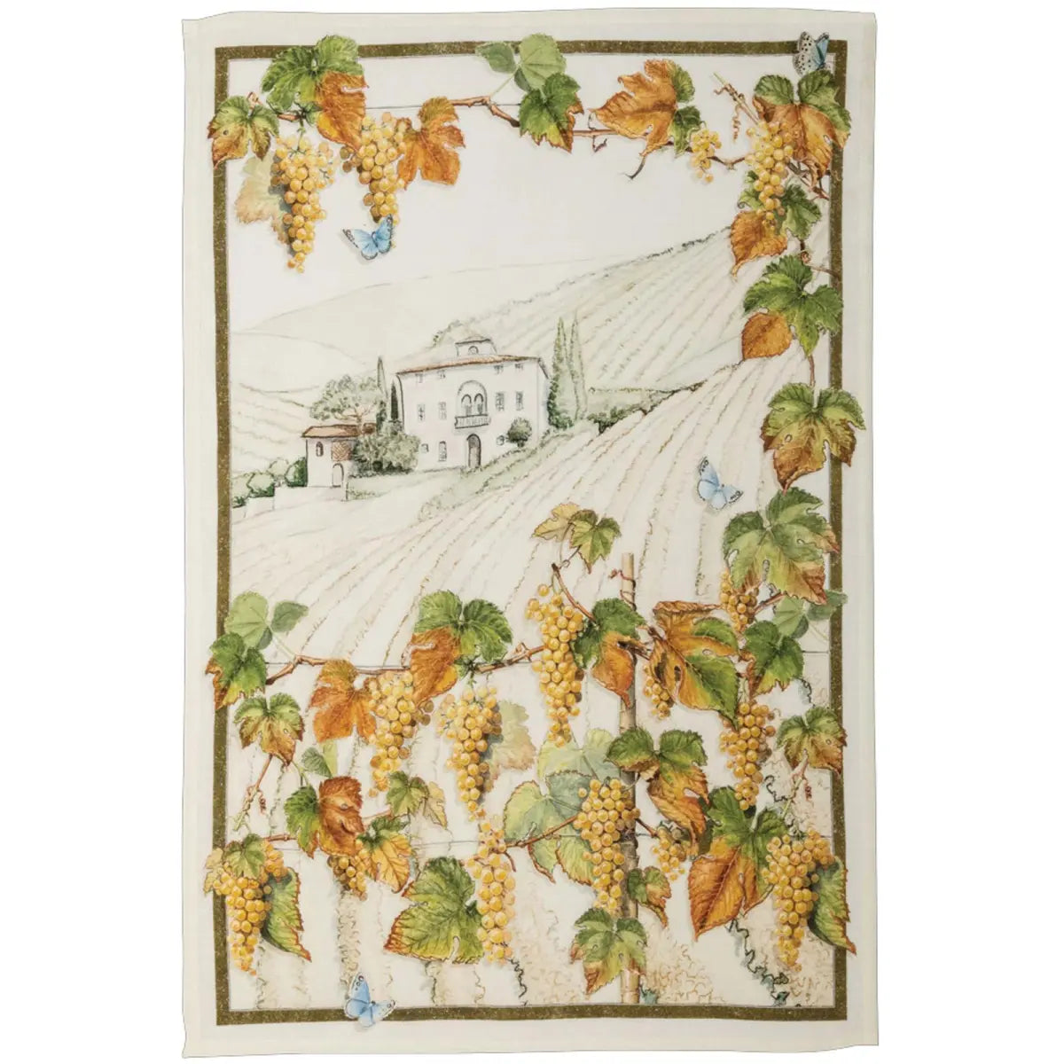 Tessitura Toscana - Grapes Tea Towel