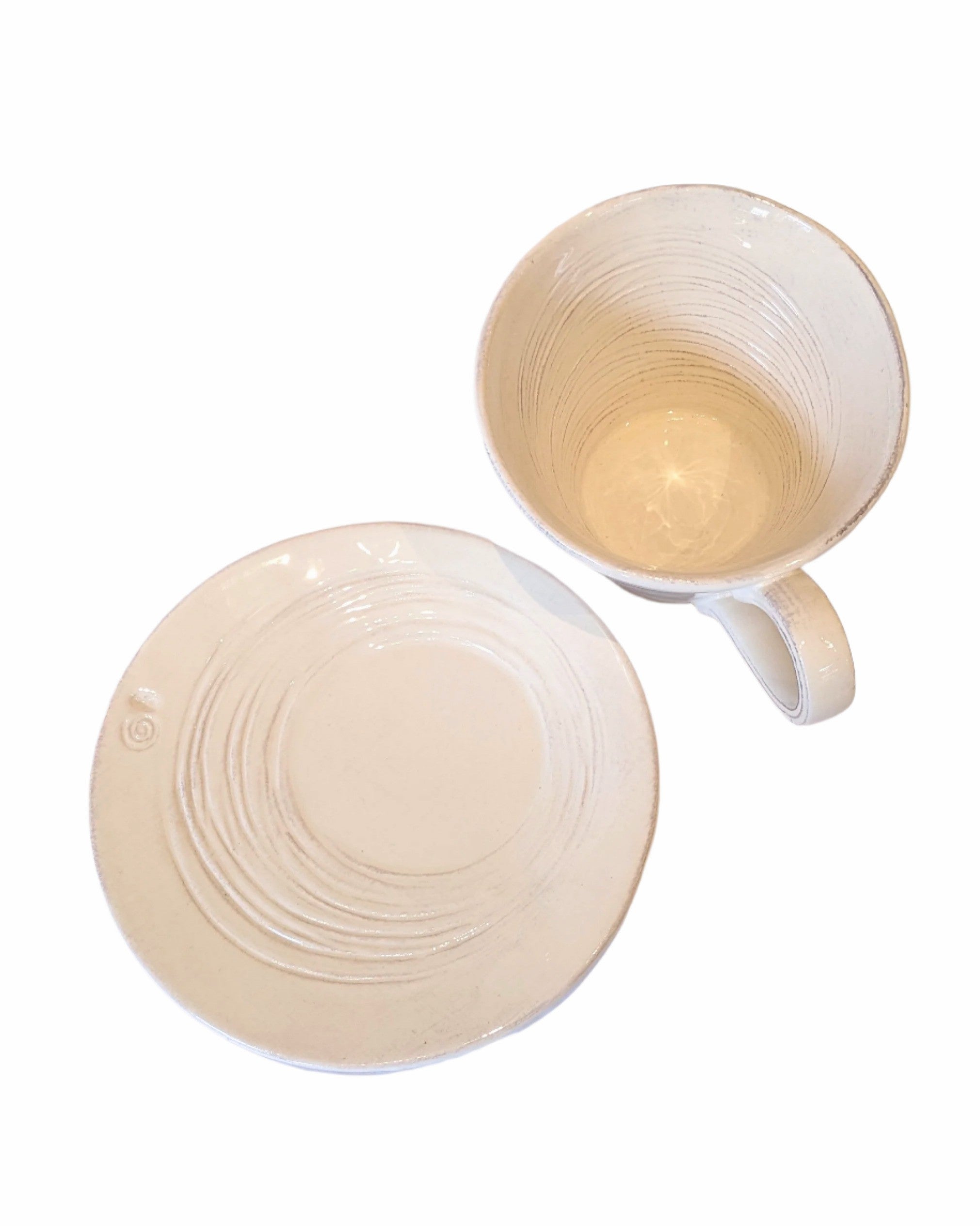 Infinito - Latte/Tea Cup and Saucer