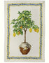 Tessitura Toscana - Tea Towel "Limonaia Decoro"
