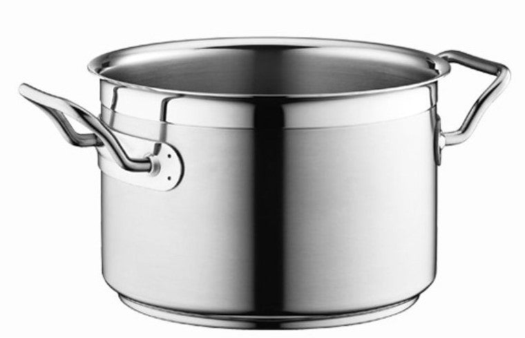 Silga Teknika World's Best Stainless Steel Cookware High Saucepan or Casserole without a lid - 6.7 litres