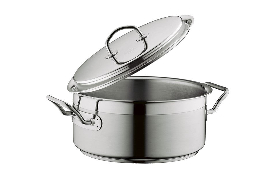 Silga Teknika 3L (3.15 Qt) Stainless Steel Low Casserole 20cm (7.9")