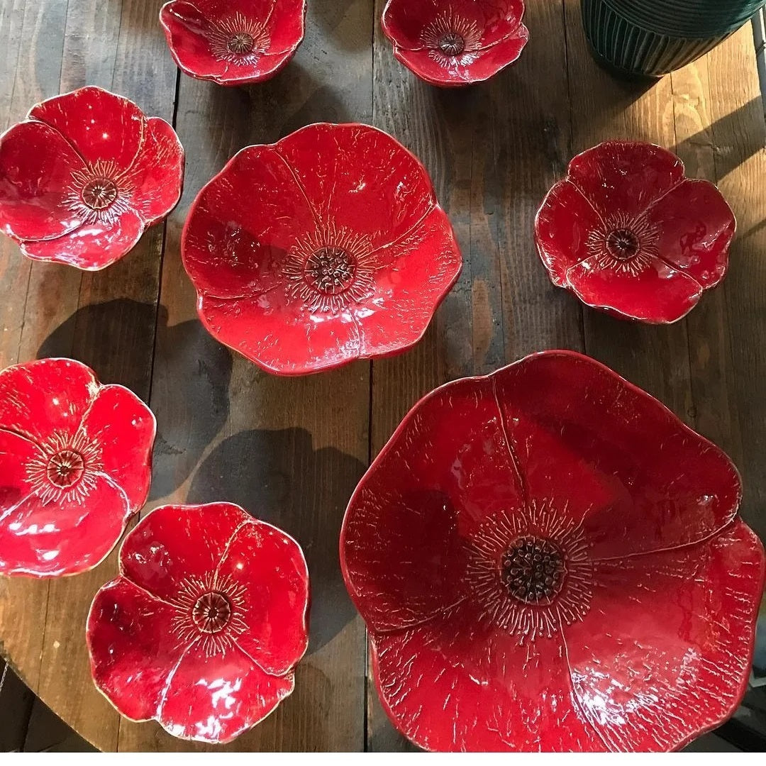 Prato - Poppies 25cm Bowl