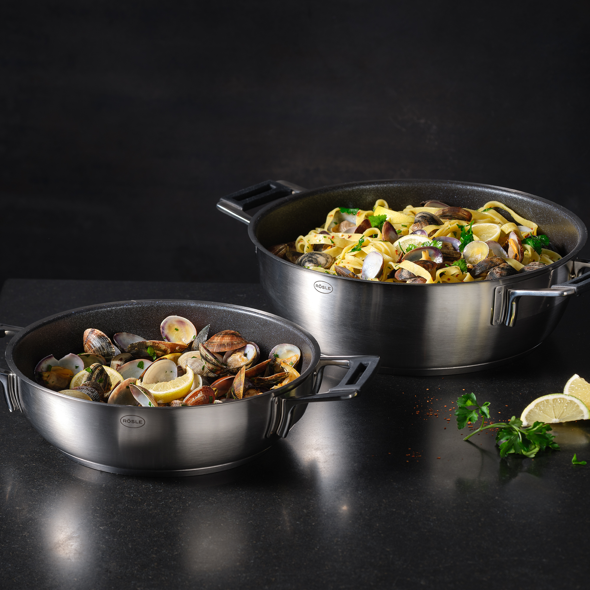 Rösle Silence PRO 28cm Non-Stick Serving Pan