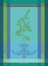 Garnier Thiebaut "Brin de Menthe" Jacquard Kitchen Towel