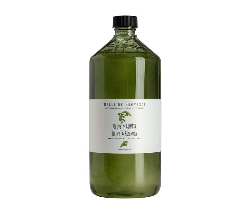 Belle de Provence Olive & Rosemary Liquid Soap Refill