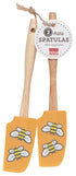 Bees Mini Spatulas (set of 2)