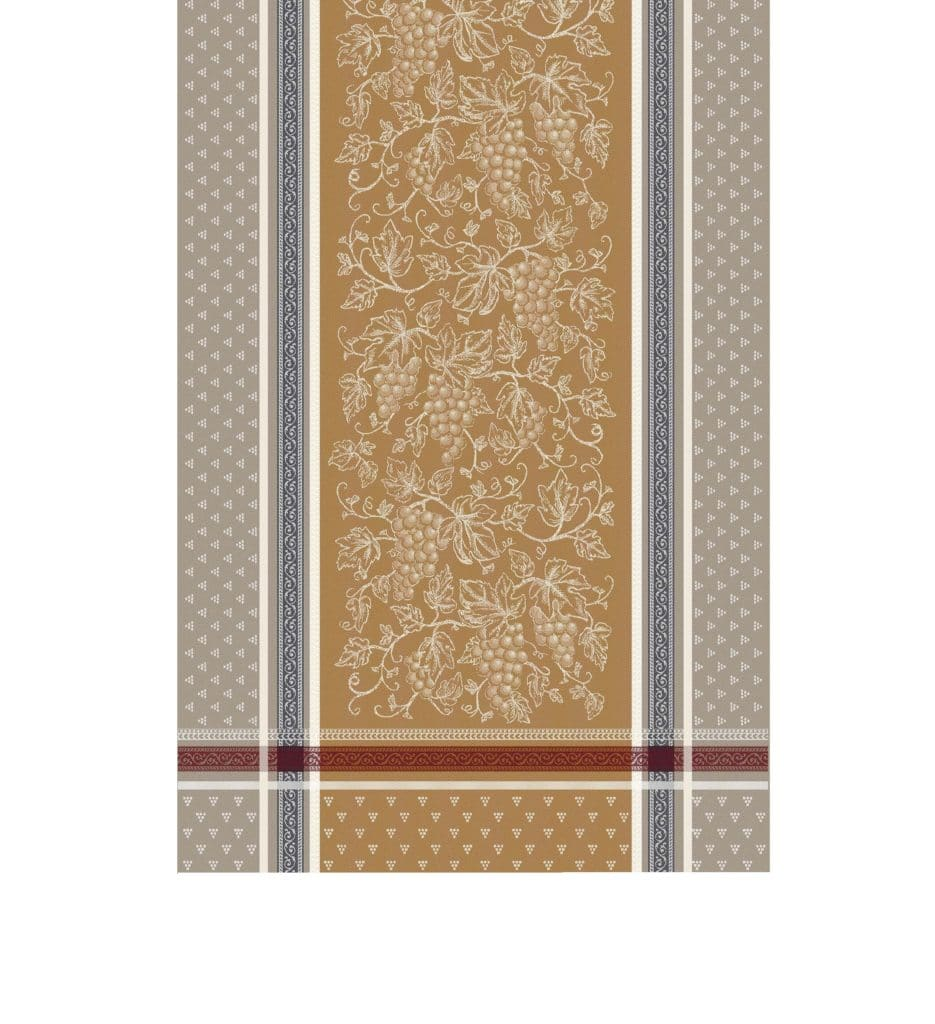 Tissus Toselli Coteau Cannelle Table Runner