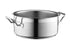 Silga Teknika World's Best Stainless Steel Cookware Saucepan or Casserole without a lid - 1.5 litres
