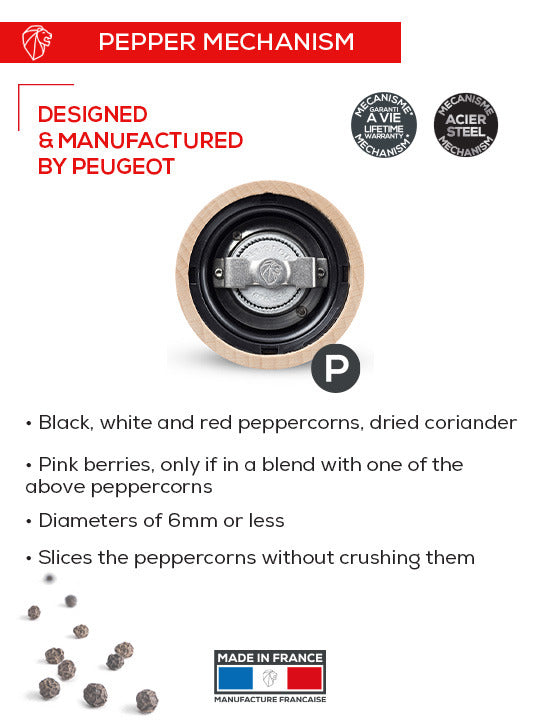 Peugeot U-Select Paris Pepper Mill 12cm