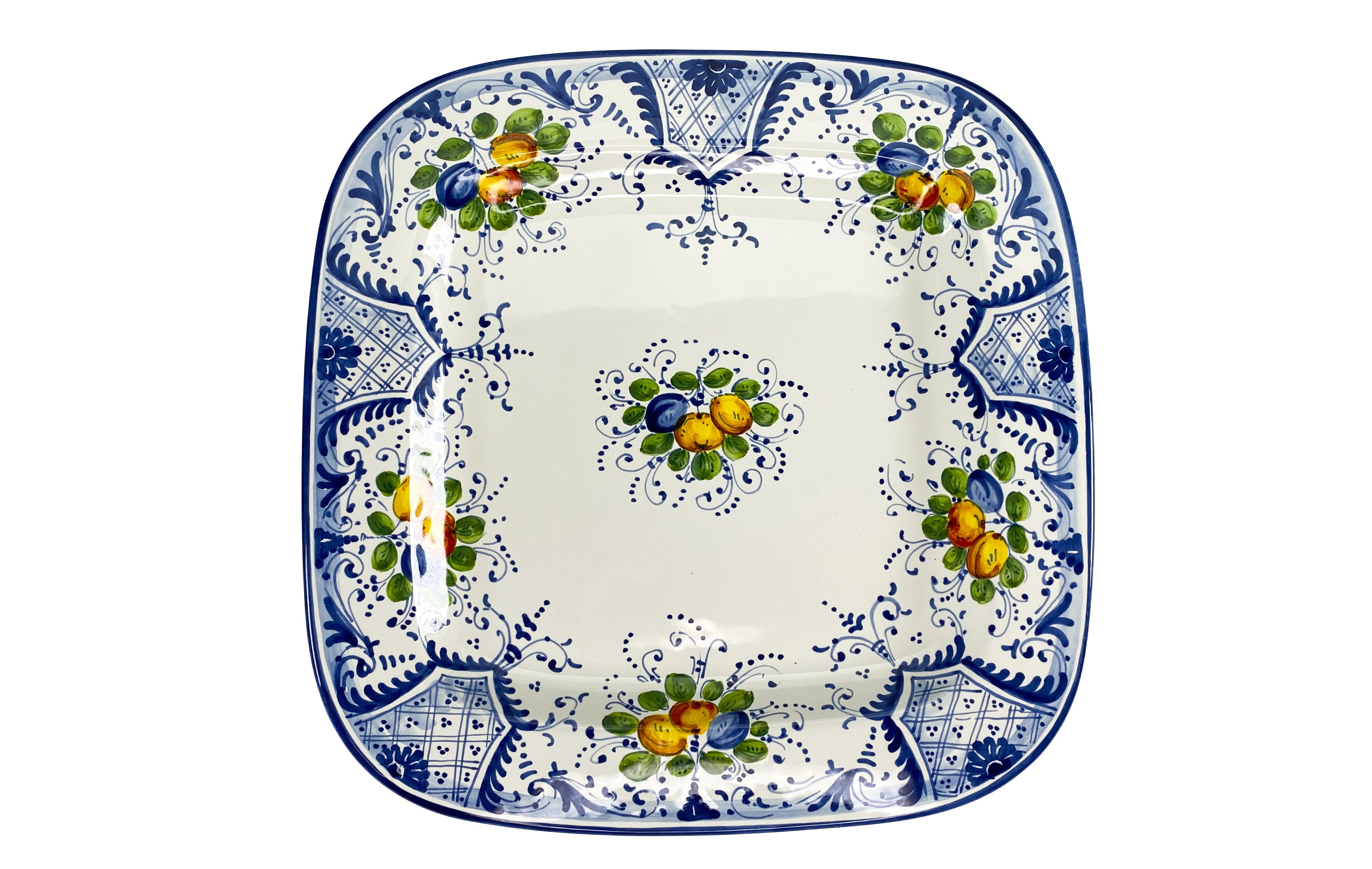 Borgioli - Fruttina Square Platter 34cm (13.4")