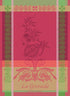 Garnier Thiebaut "Grenade - Rose" Kitchen Towel