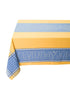 Tissus Toselli Grignan Yellow/Blue Tablecloth