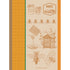 Garnier Thiebaut "Miel et Abeilles" Jacquard Kitchen Towel