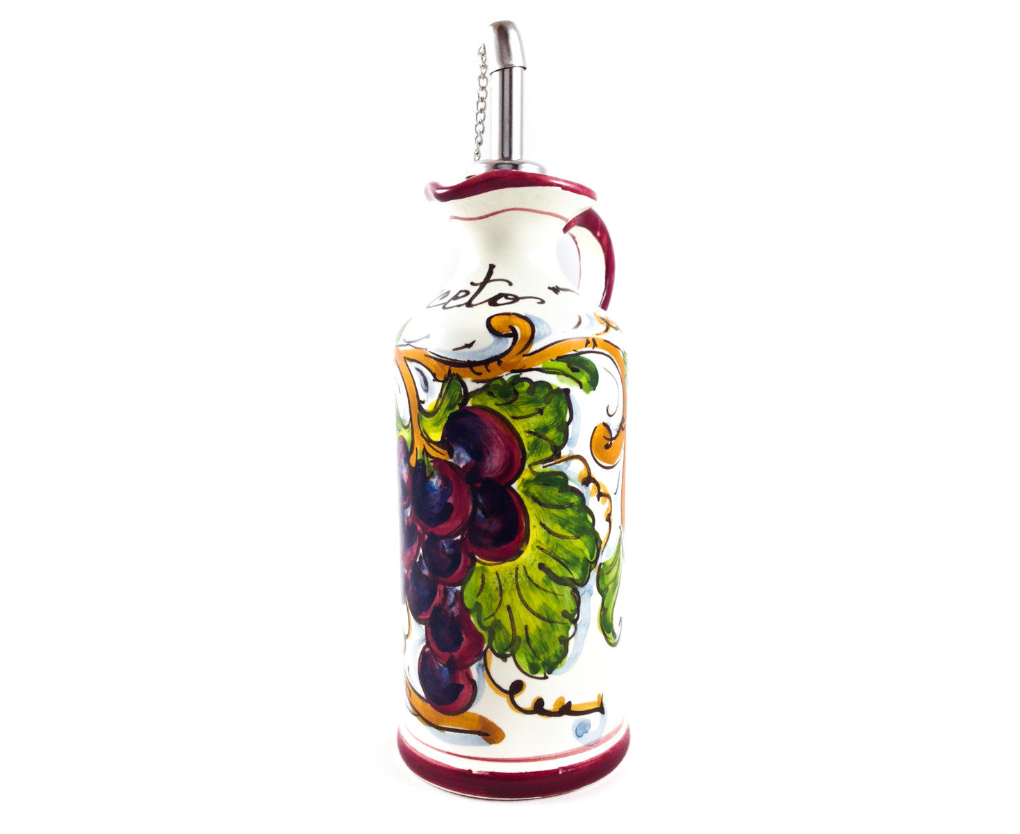 Borgioli - Grapes Vinegar Cruet 15cm (5.9")