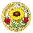 Borgioli - Sunflower on White Salad Bowl 30cm (11.8")