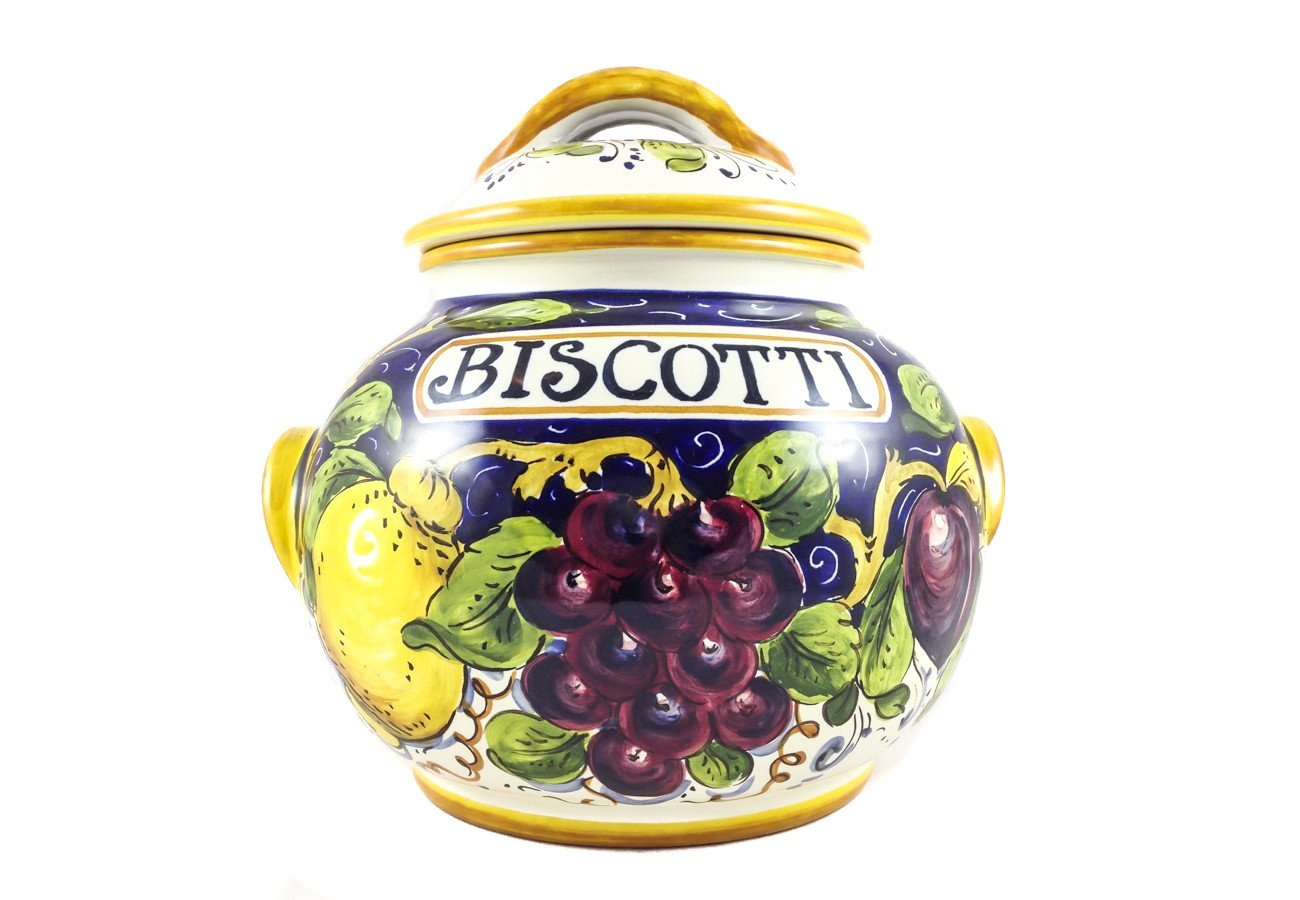 Borgioli - Mixed Fruits Large Biscotti Jar